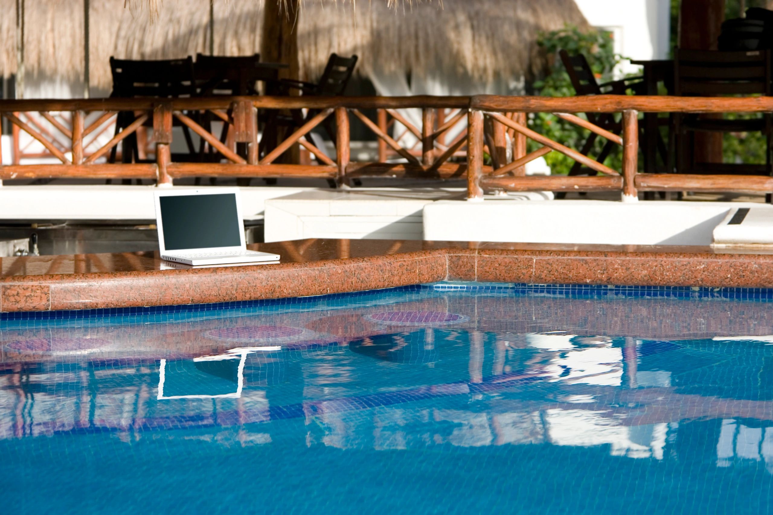 Resort pool representing all-inclusive resorts